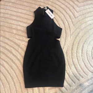 NWT Elegant Black Sleeveless Dress